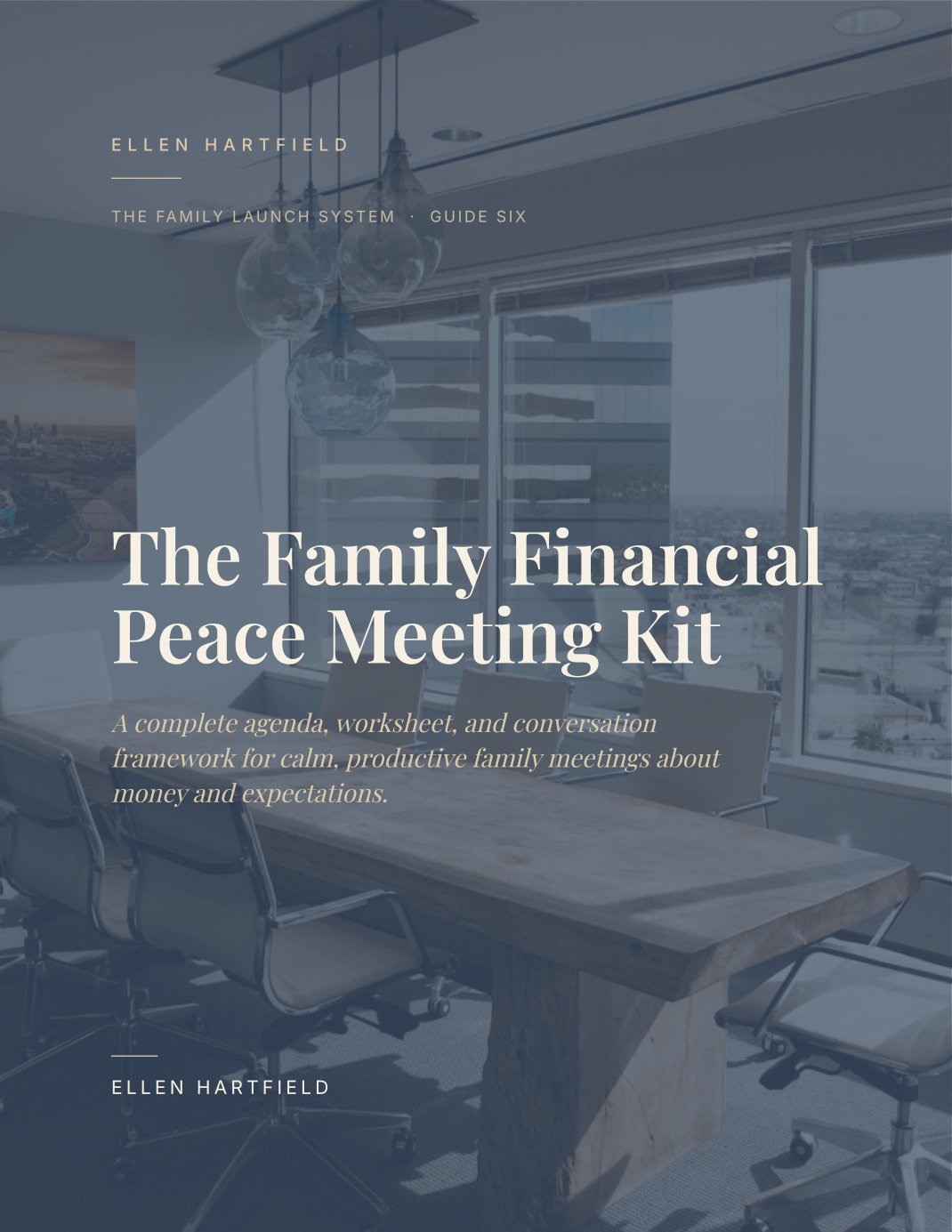 06 The Family Launch System- The Family Financial Peace Meeting Kit